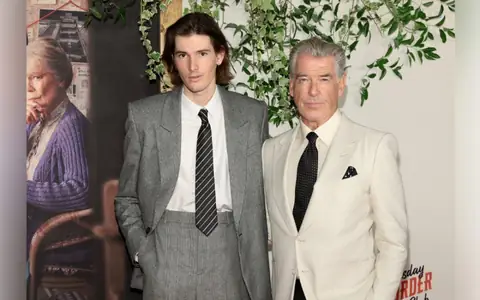 Pierce Brosnan’s Heartwarming Moment With Son Dylan at “The Thursday Murder Club” Screening