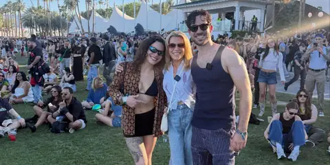 Vanna White Spotted at Coachella With Her Two Children