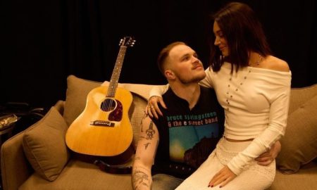 Brianna Chickenfry and Zack Bryan